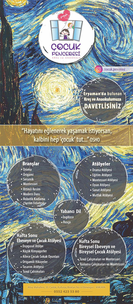 Çocuk Penceresi Anaokulu Eryaman